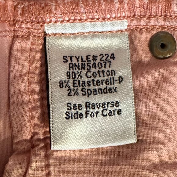 CAbi Nectar Pink Stretch Skinny Jeans - Style #224 - Size 6 - Picture 7 of 8